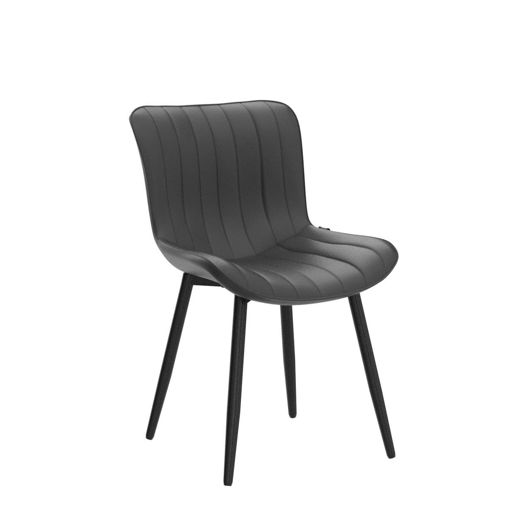 Black Dining Chairs Set of 2 P48741