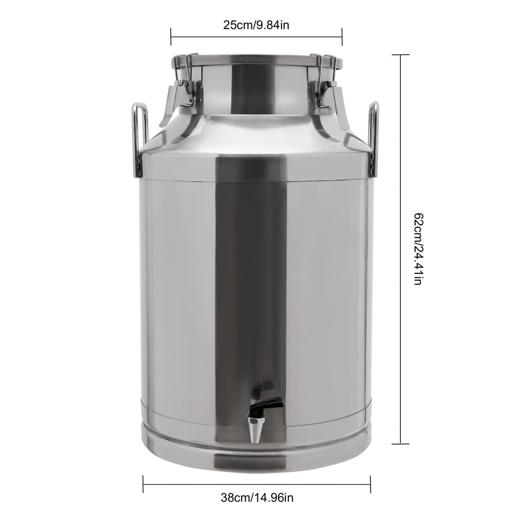 60L Stainless Steel Milk Can with Faucet F868982