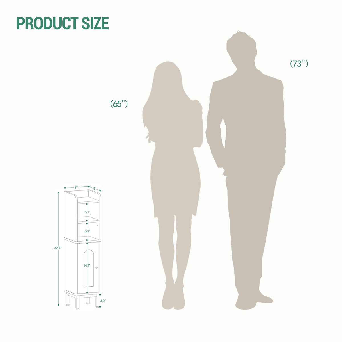 Bathroom Storage Cabinet H3724
