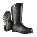 Black PVC Waterproof Steel Toe Rubber Boots K121
