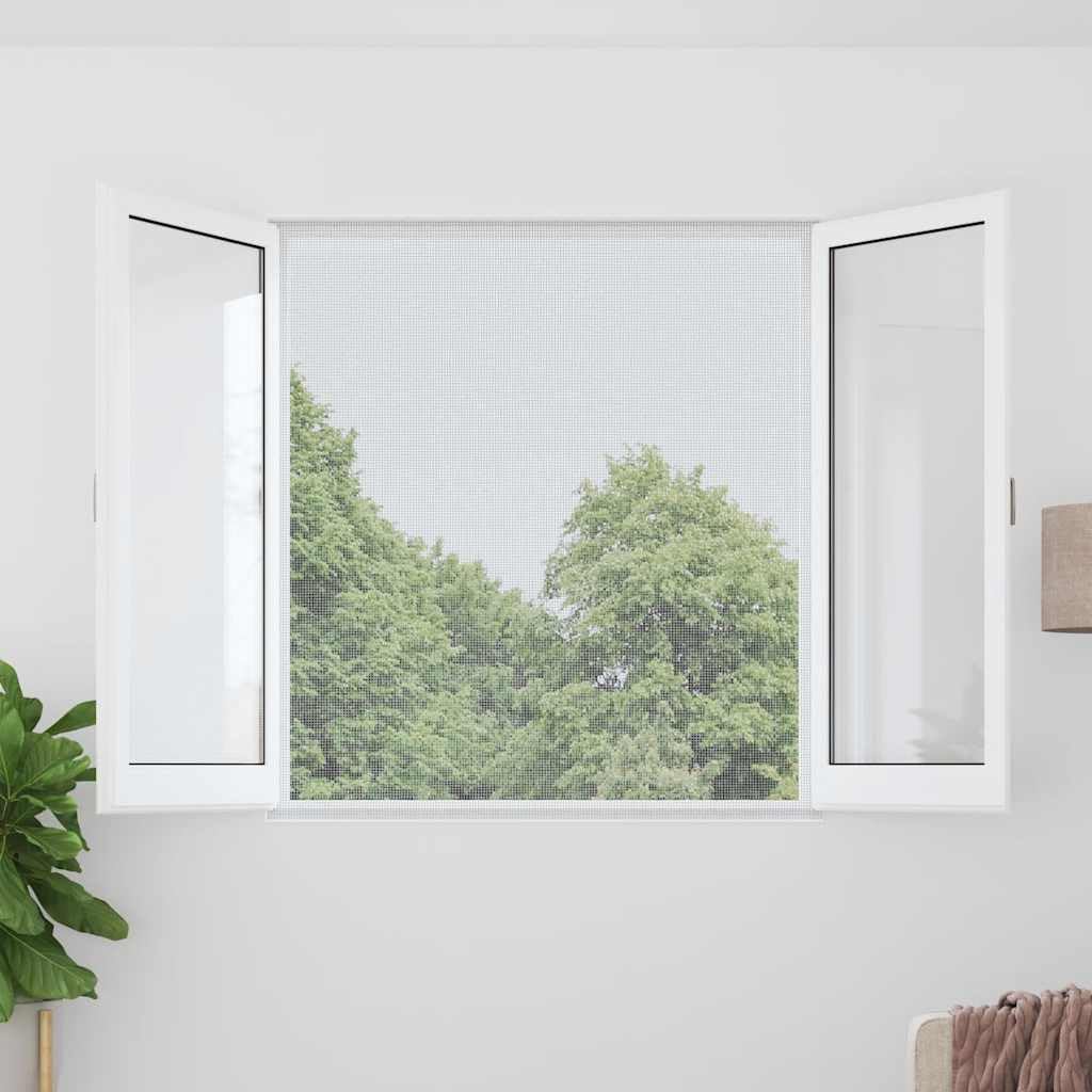 Aluminum Mesh Screen 39.4x196.9 Inches Silver E20899