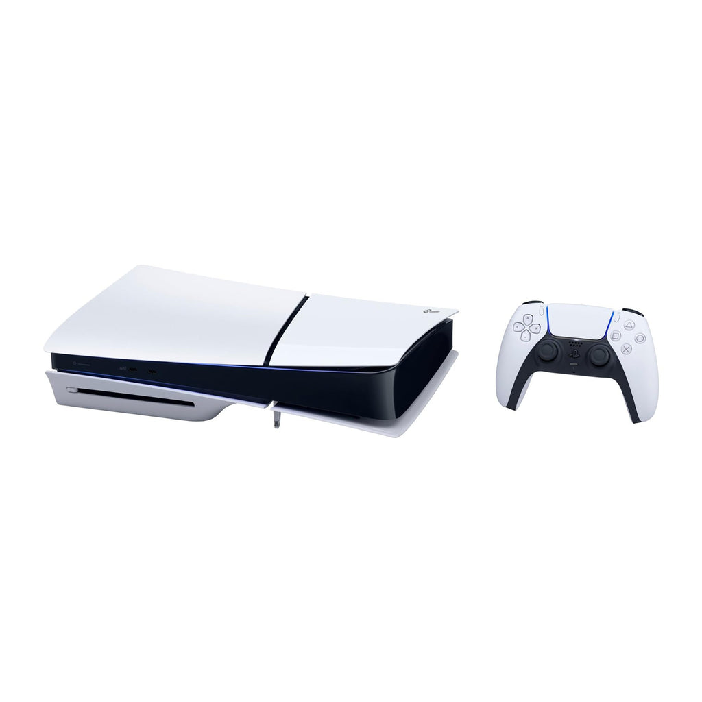 White Slim Disc Edition Gaming Console Bundle with Wireless Controller H11305