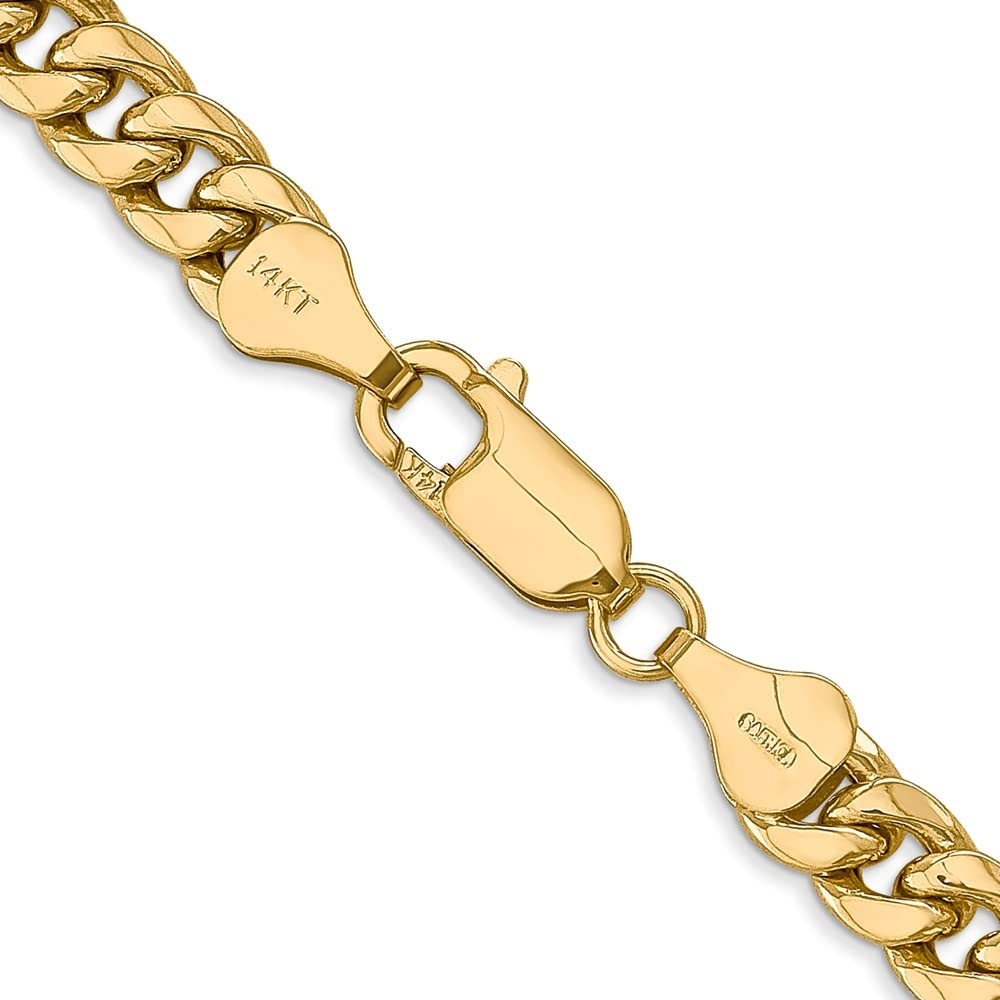 14K Yellow Gold 6mm Miami Cuban Chain Necklace G478521
