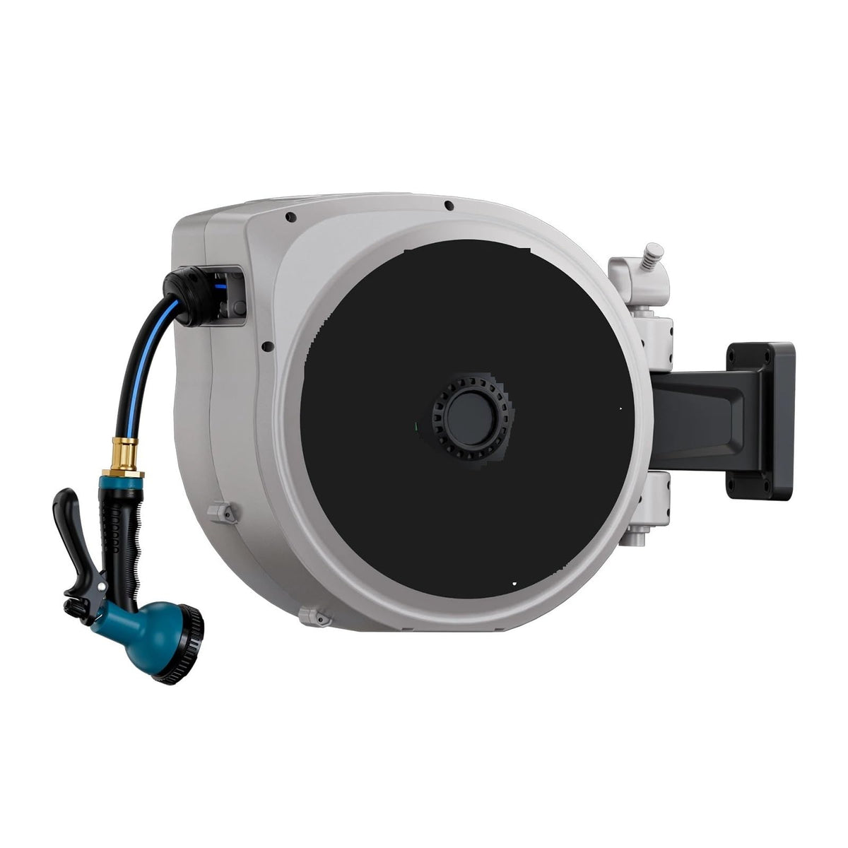 Retractable Garden Hose Reel 5/8 in x 100 ft Wall Mount A85737