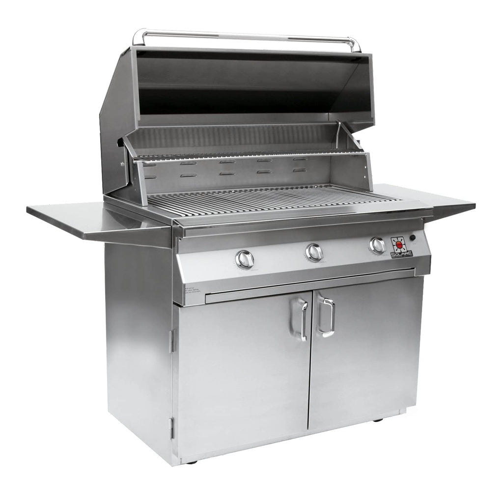 42 Inch Infra-Red Gas Grill On Cart LP Q153