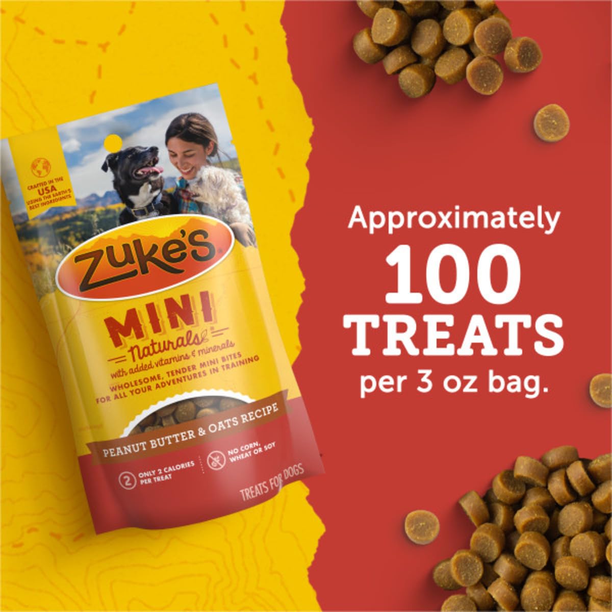 Real Peanut Butter Dog Training Treats 16 oz X158