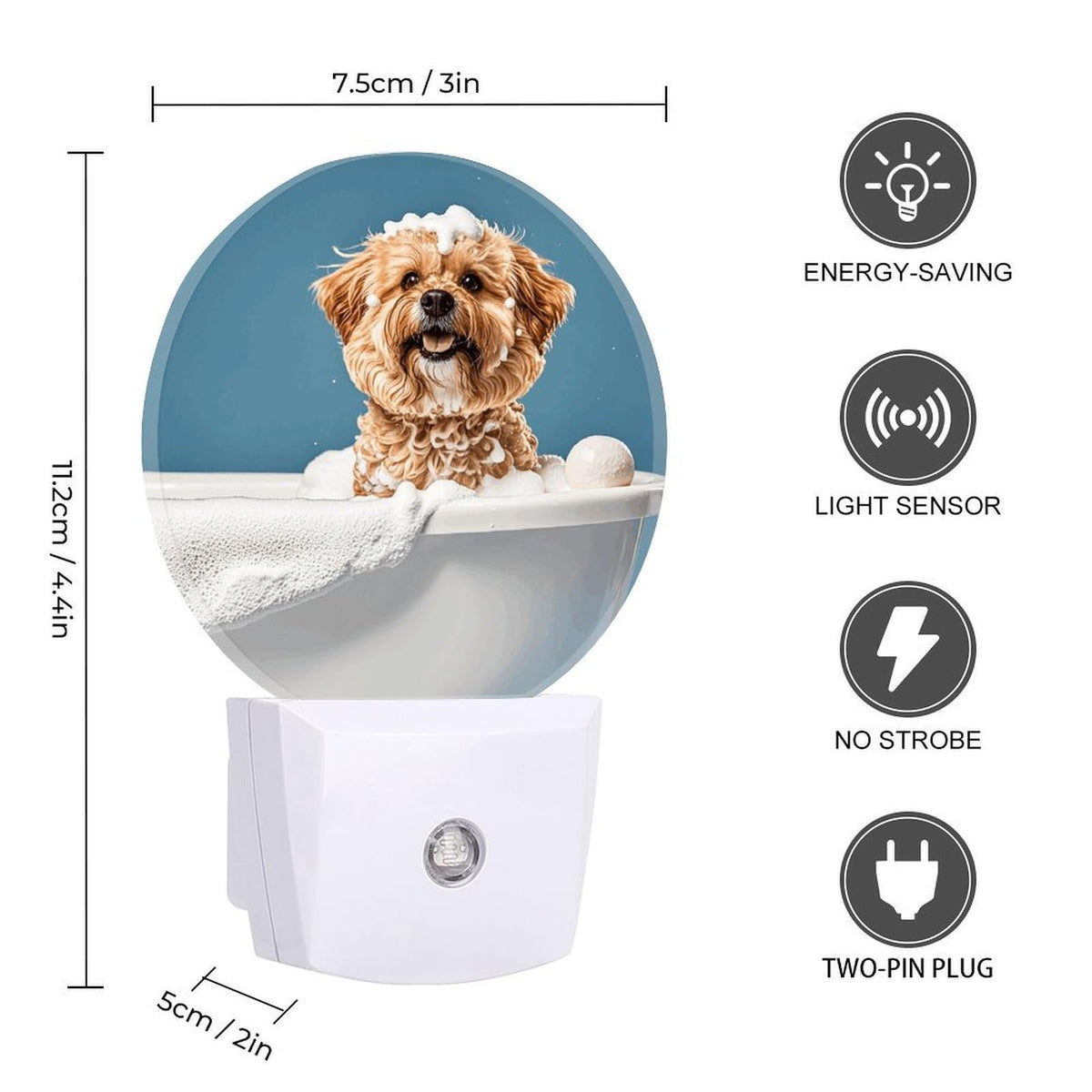 Plug-in Wall Night Light B33328