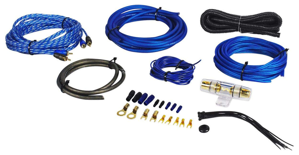 10" Powered Under-Seat Subwoofer with Amp Wiring Kit A490