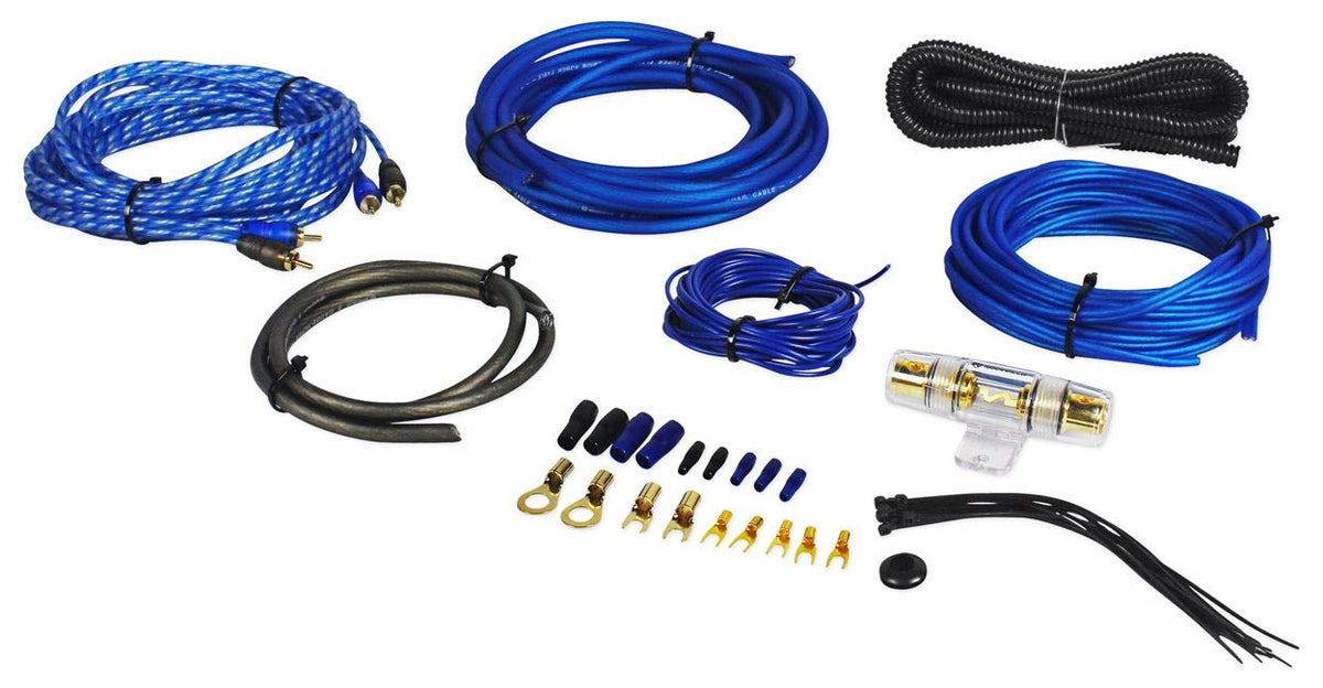 10" Powered Under-Seat Subwoofer with Amp Wiring Kit A490