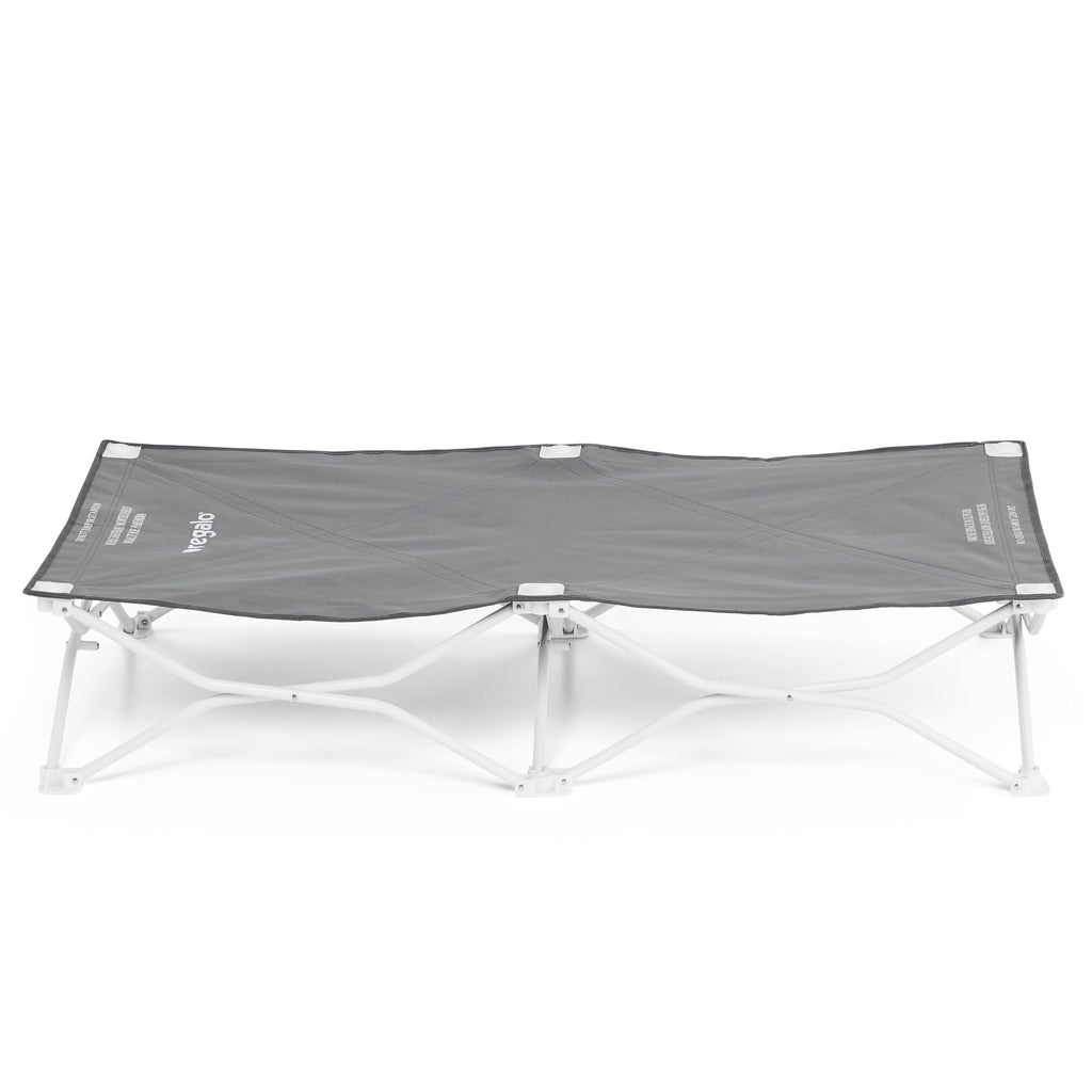 Portable Toddler Cot, Foldable Lightweight Travel Bed, Gray C994646
