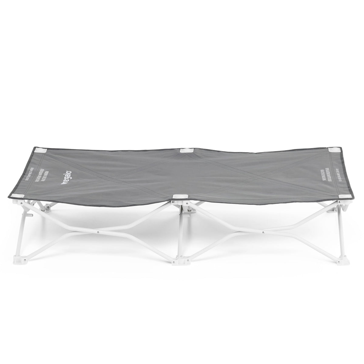 Portable Toddler Cot, Foldable Lightweight Travel Bed, Gray C994646