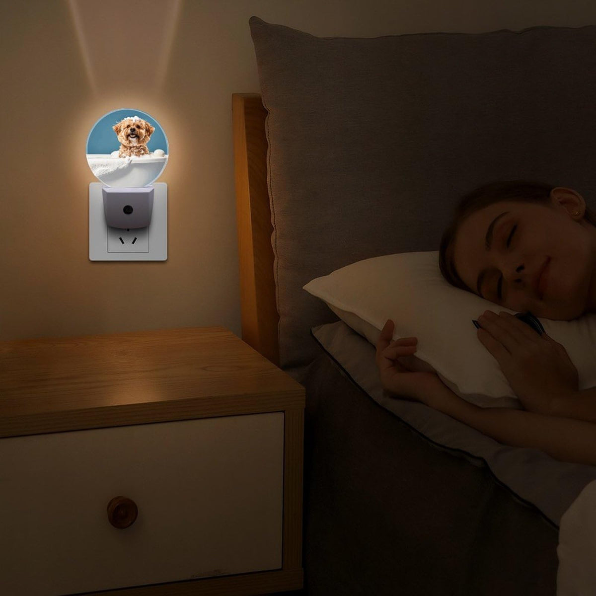 Plug-in Wall Night Light B33328
