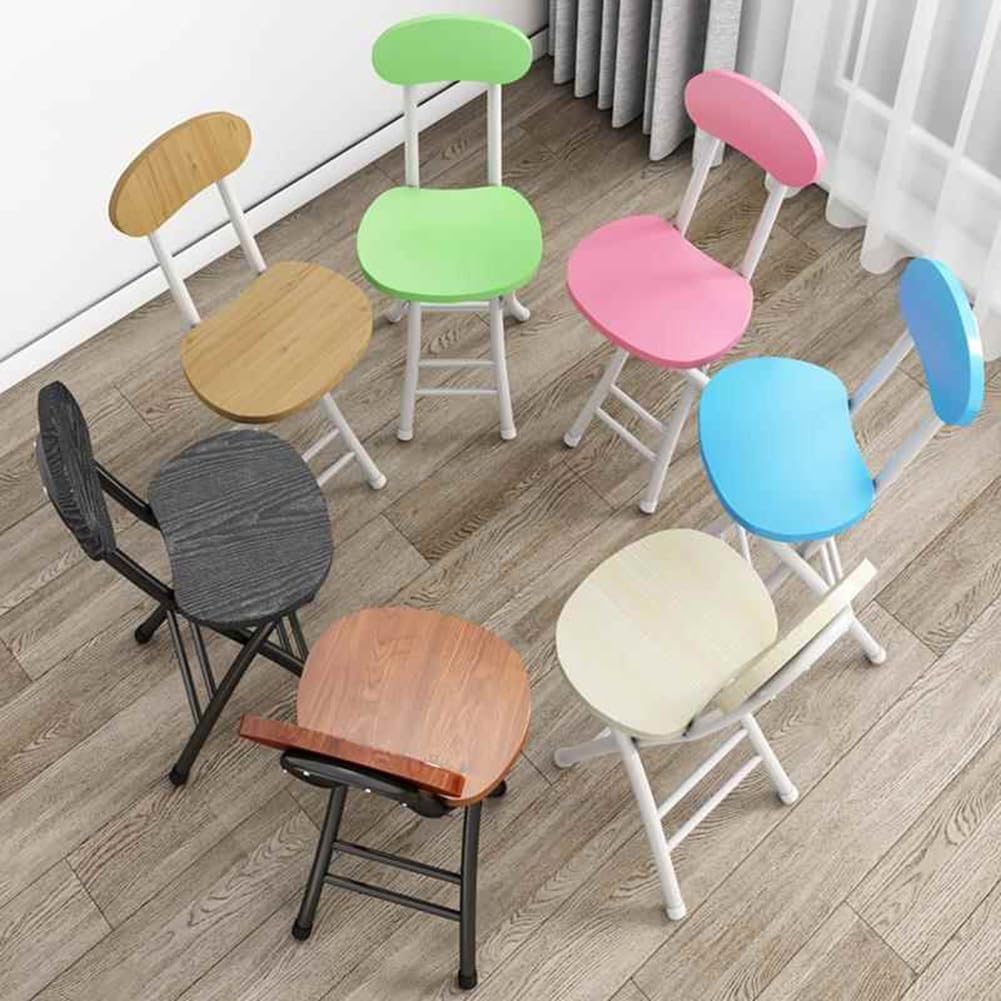 18 Inch Black Folding Bar Stool with Backrest and Footrest X713118