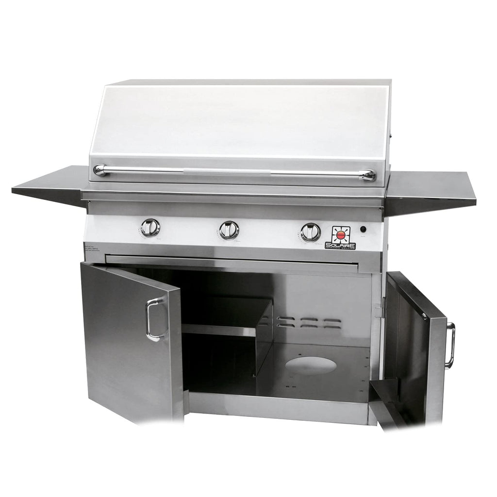 42 Inch Infra-Red Gas Grill On Cart LP Q153