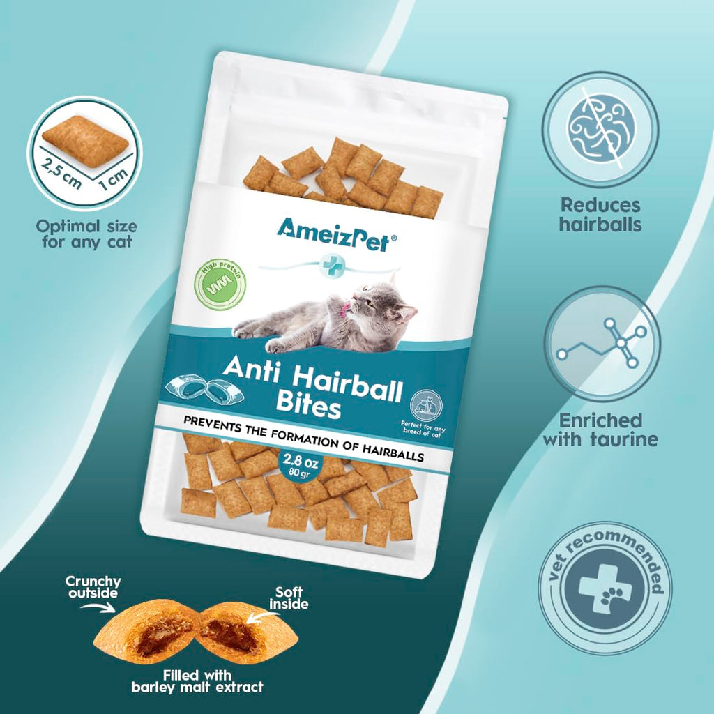 Anti Hairball Cat Biscuits 2.82 oz M309