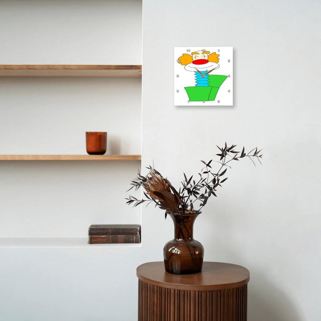Cute Jack in the Box Wall Clock Q1403