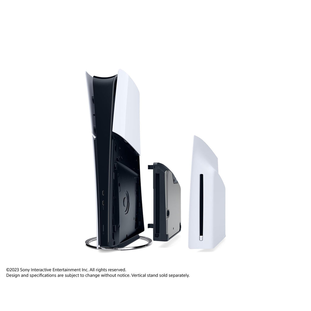 White Slim Disc Edition Gaming Console Bundle with Wireless Controller H11305