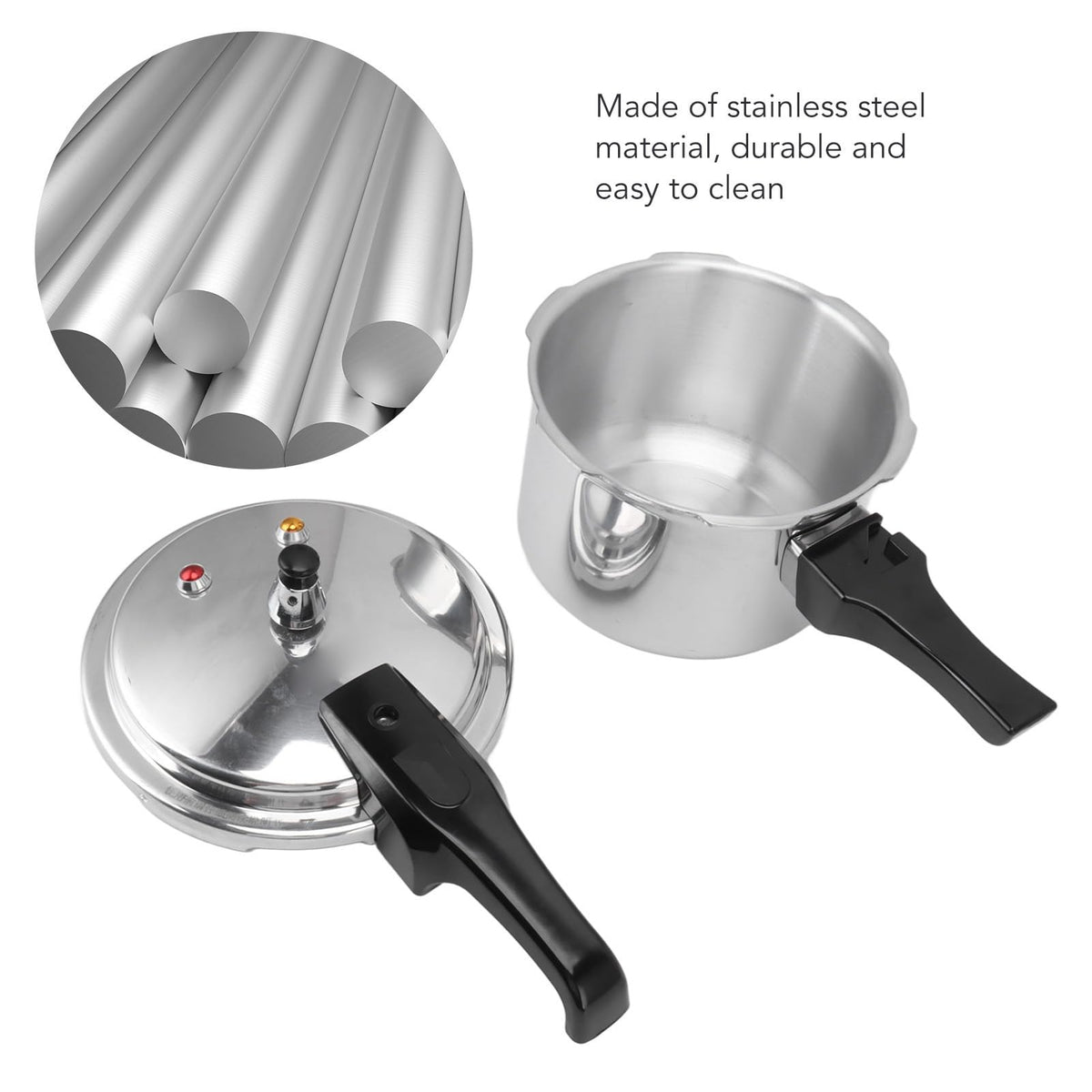 3L Stainless Steel Pressure Cooker K302