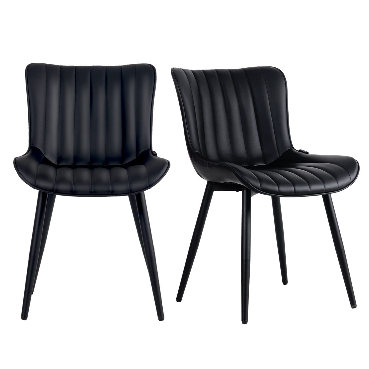 Black Dining Chairs Set of 2 P48741