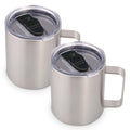 14oz Insulated Stainless Steel Coffee Mug with Lid 2 Pack V673222