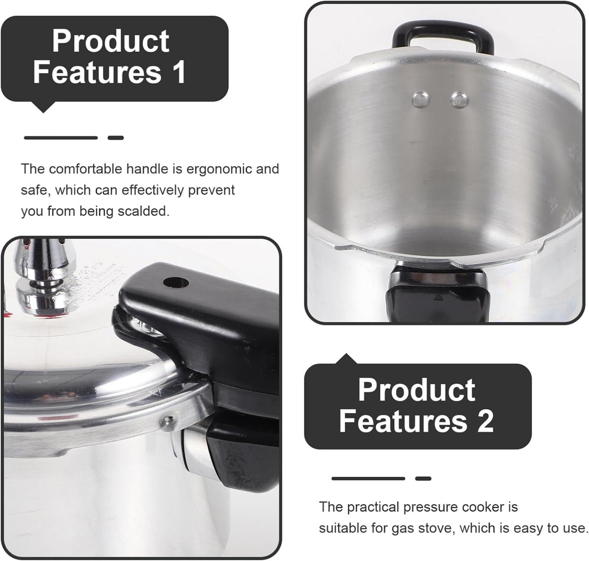 2L Aluminum Pressure Cooker K619117
