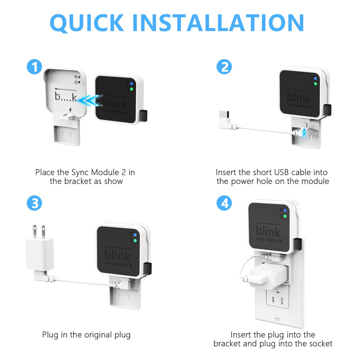 256GB USB Flash Drive with Outlet Wall Mount I95829