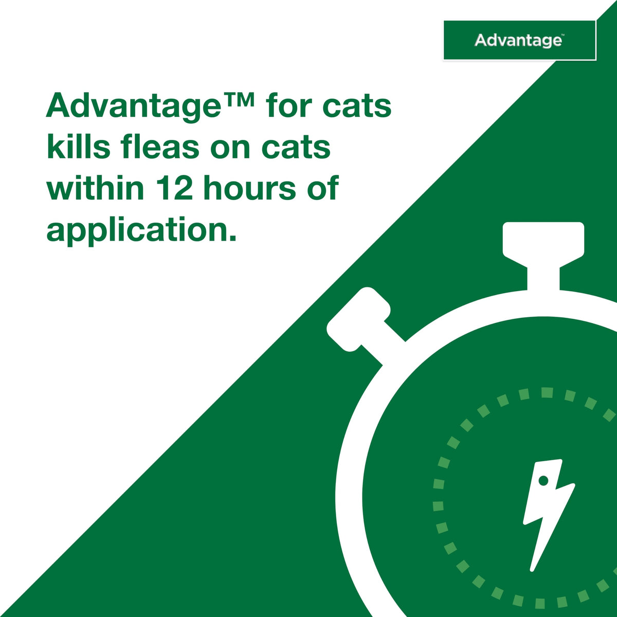 Topical Cat Flea Treatment and Prevention for Large Cats Over 9 lbs U862