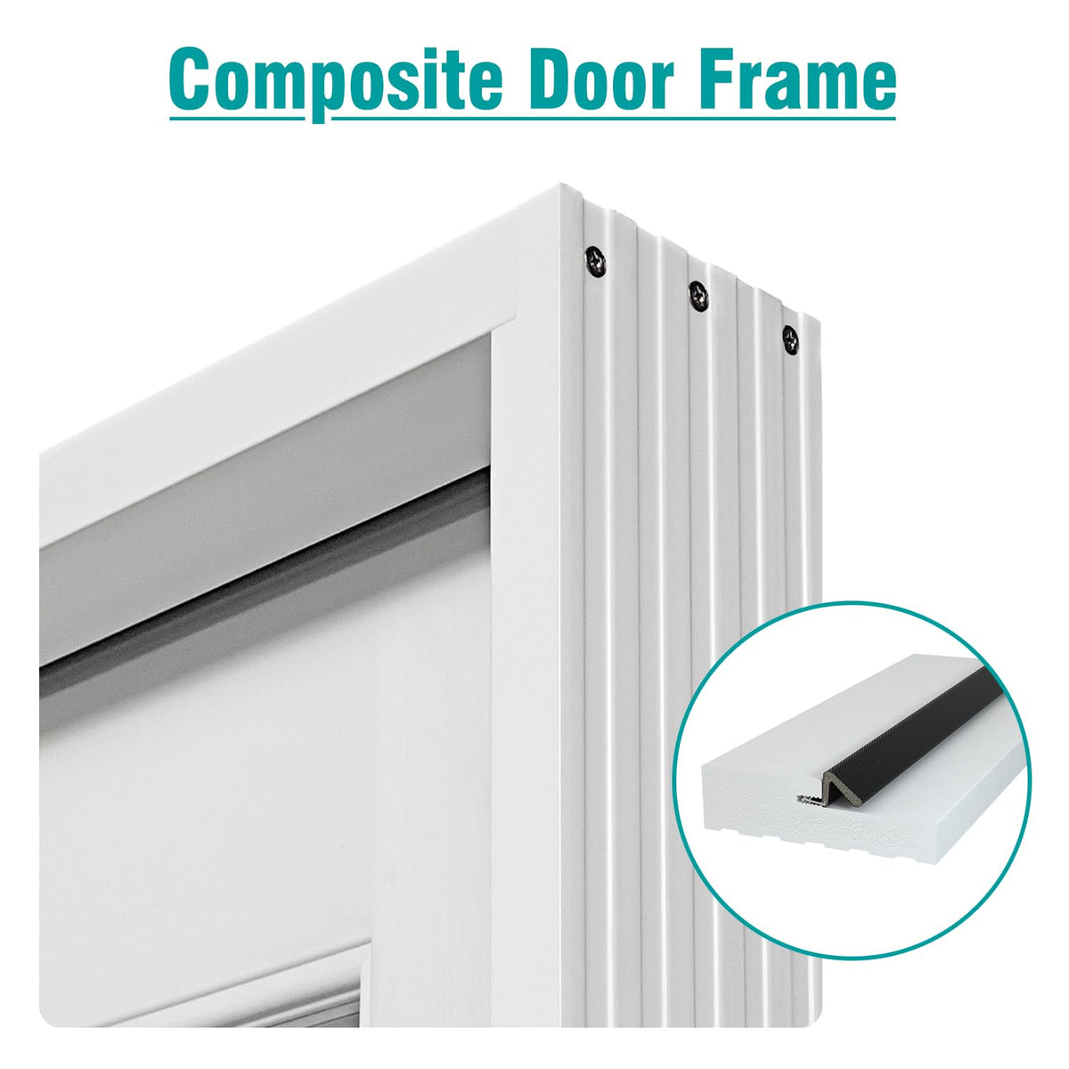 White Fiberglass Prehung 36" x 80" Entry Door Z53148