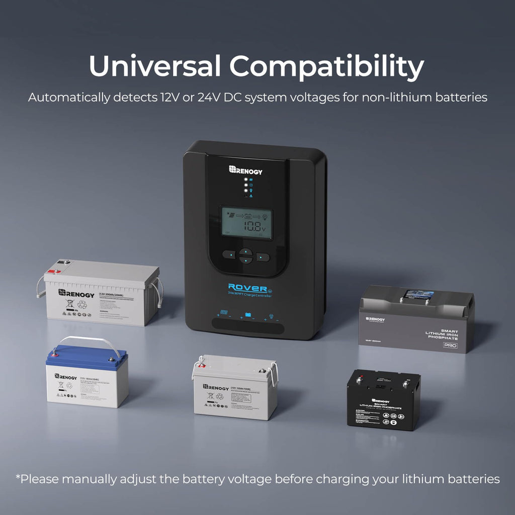 30A MPPT Solar Charge Controller Y2591