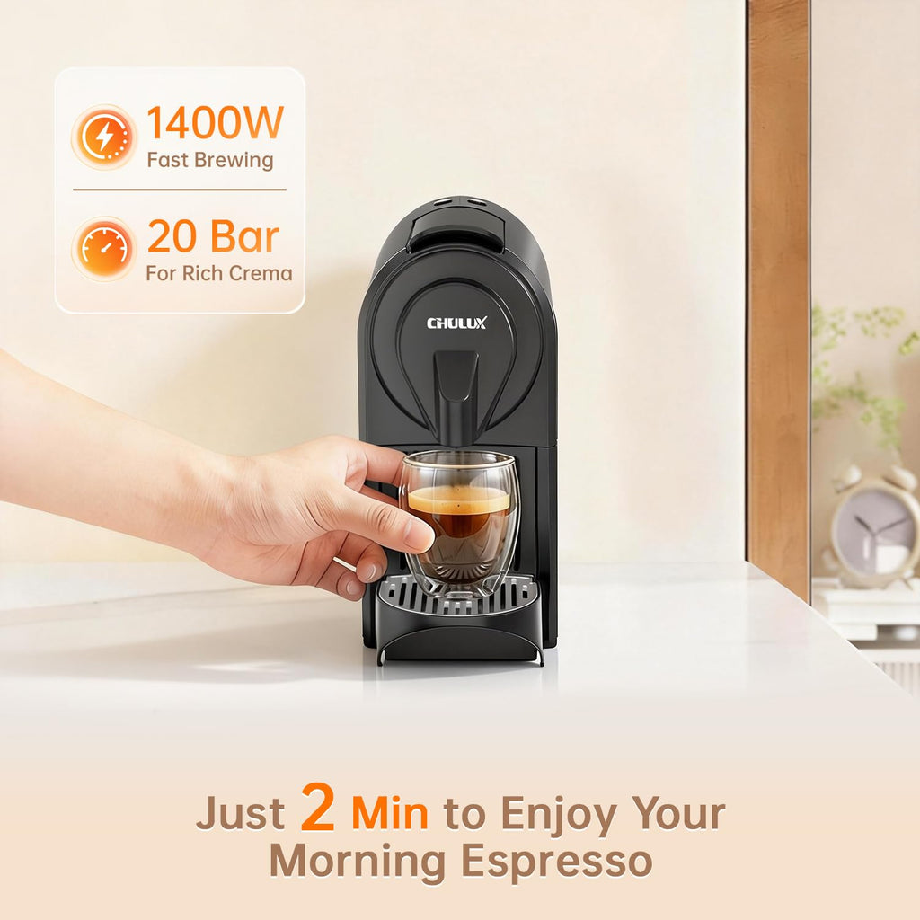 Single Serve Espresso Machine Black R13341