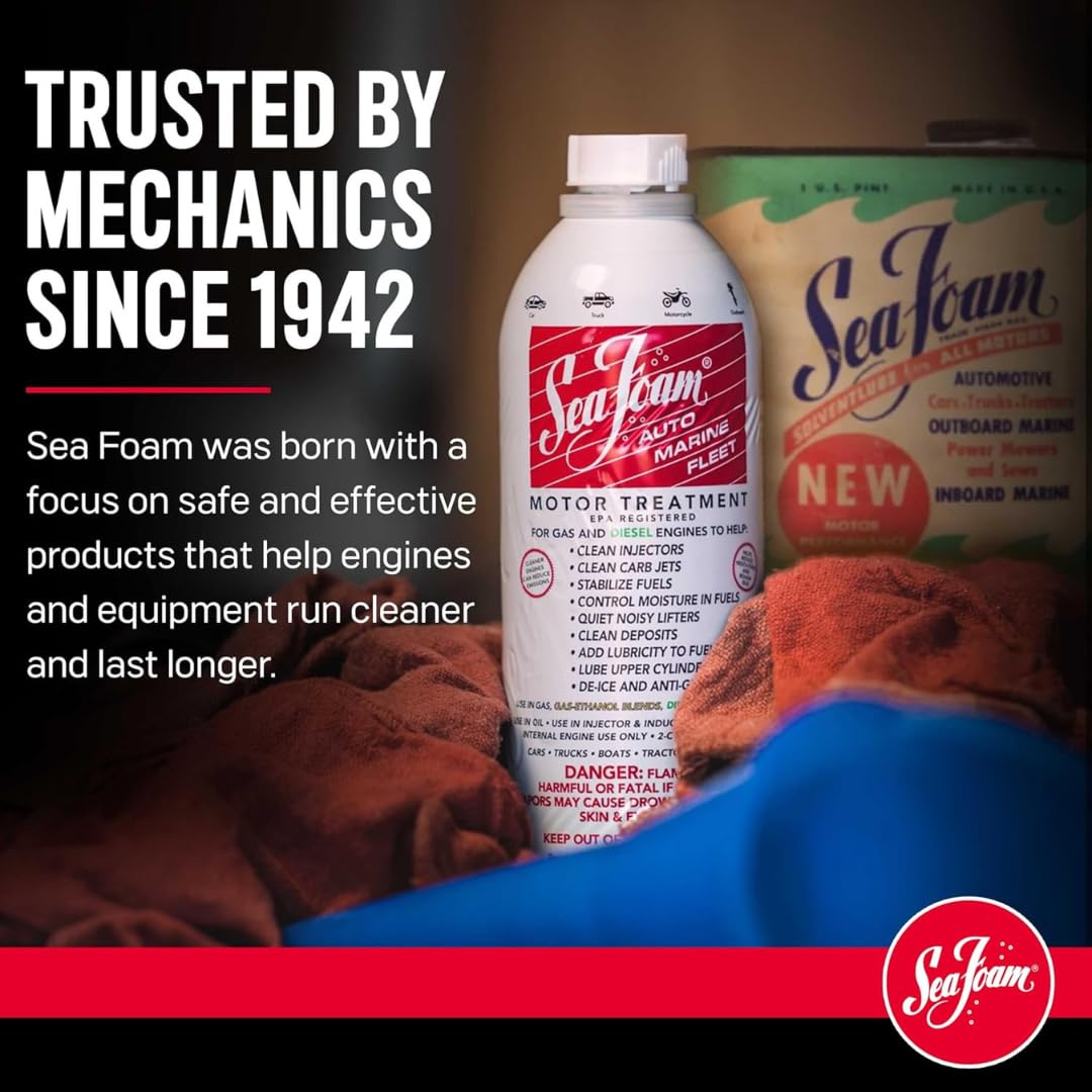 8 x 16 oz Fuel System Cleaner & Gas Diesel Additive H945937