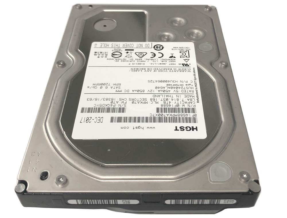 4TB 7200RPM SATA 3.5in Enterprise Hard Drive W89606