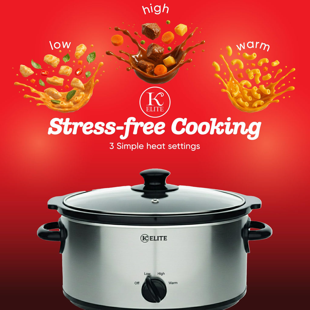 Stainless Steel 5 Quart Slow Cooker M36273