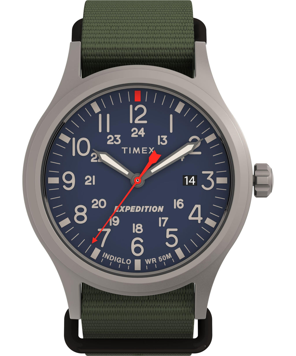 40mm Analog Watch with Luminous Hands and 50M Water Resistance N17093