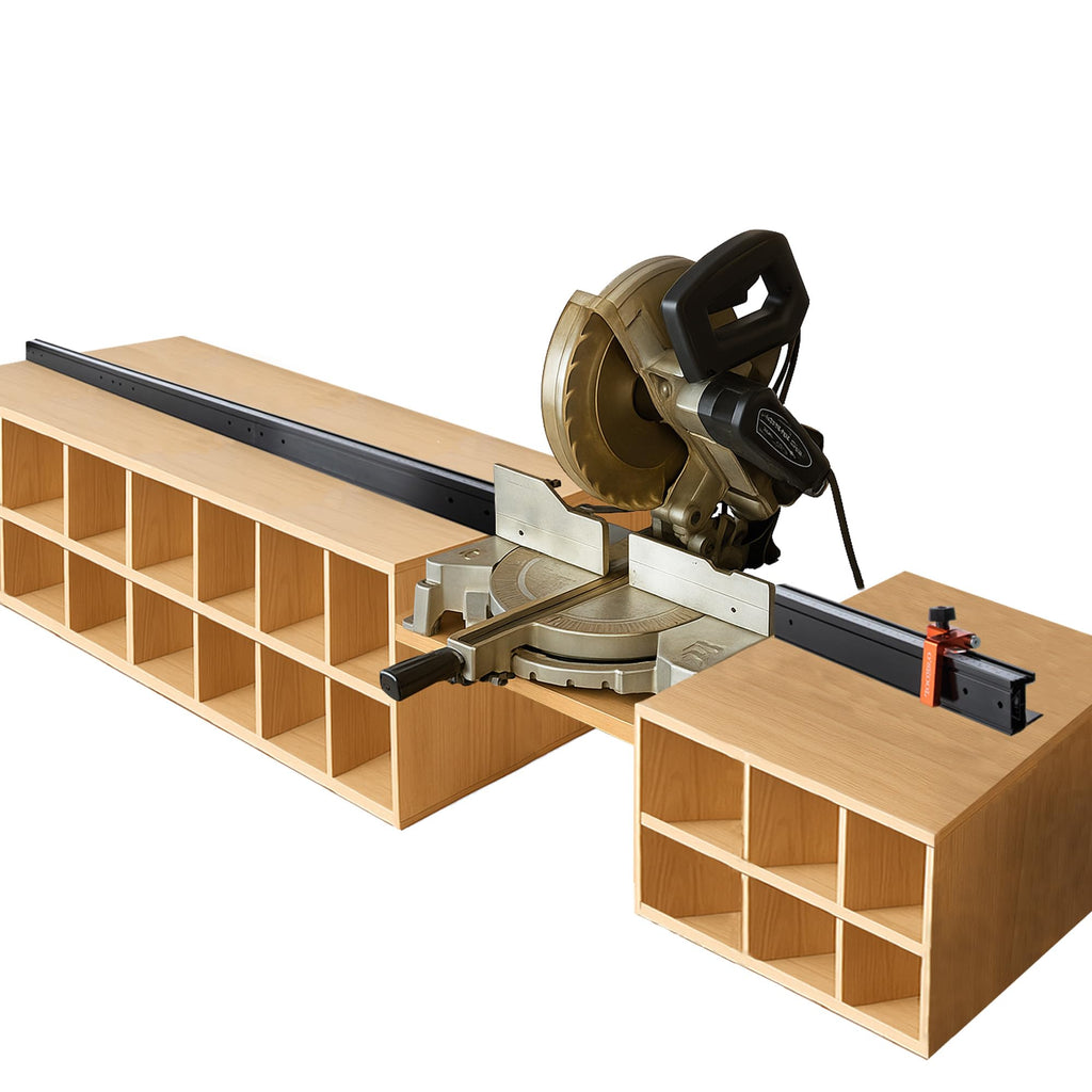 Miter Saw Fence System with Flip Stop A992656