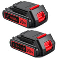 2-Pack 4.0Ah 20V Lithium Battery E469999