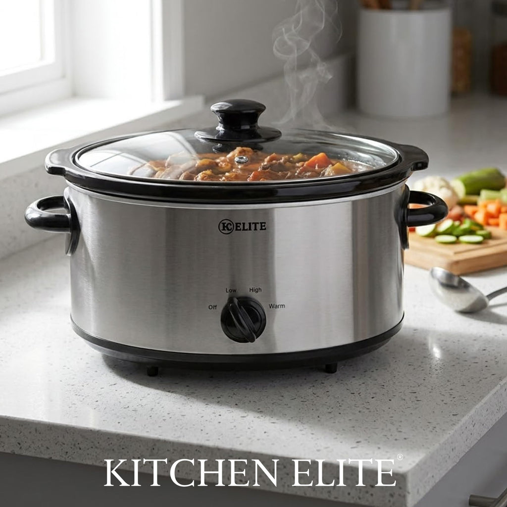 Stainless Steel 5 Quart Slow Cooker M36273