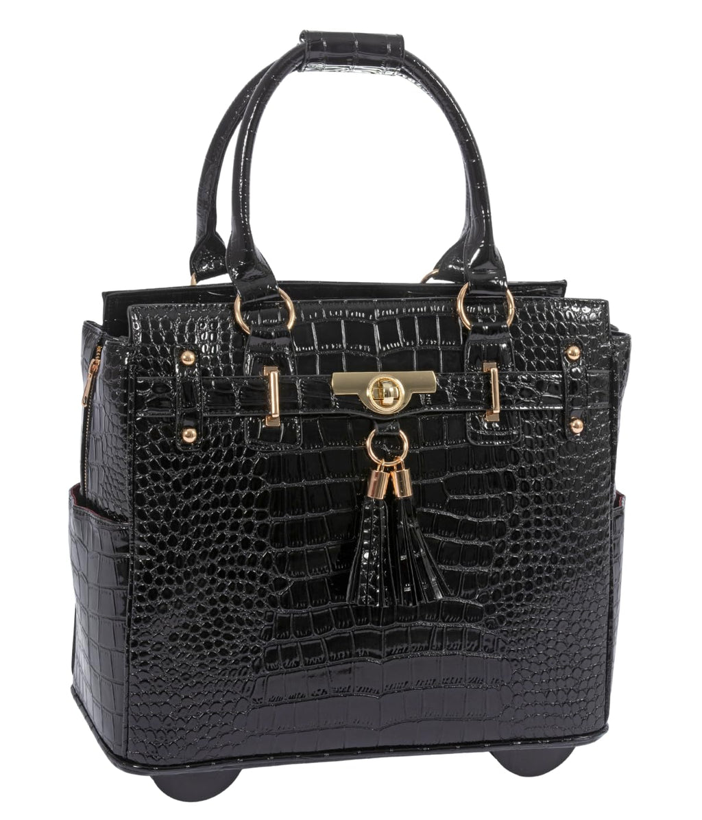 Rolling Laptop Bag for Women T951
