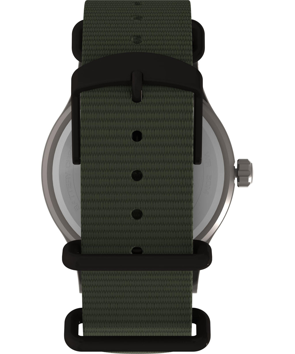 40mm Analog Watch with Luminous Hands and 50M Water Resistance N17093