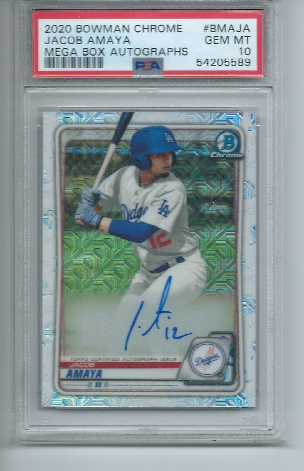 Baseball Slabbed Autographed Cards K493
