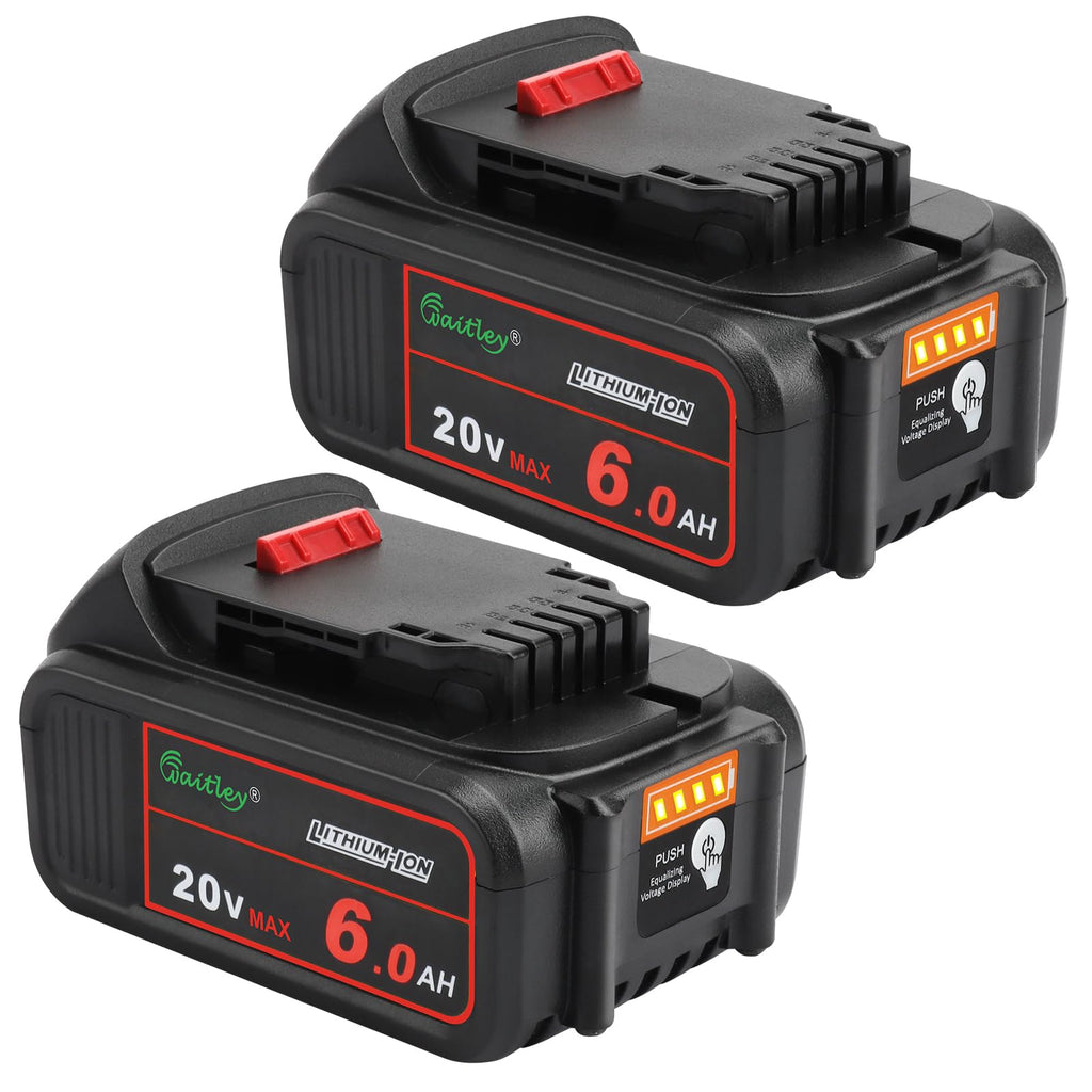 2 Pack 20V 6.0Ah Replacement Battery C5702