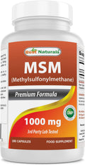 MSM 1000 mg 180 Capsules W756879