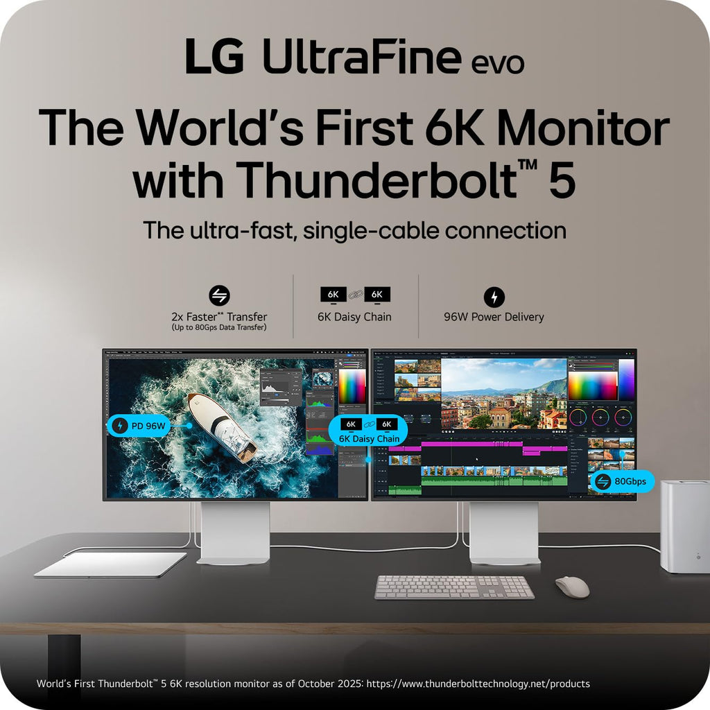 32-Inch 6K Nano IPS Black Monitor U439