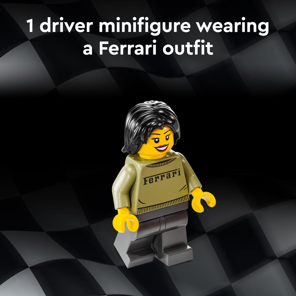 Toy Car Model Building Set with Driver Minifigure K190717