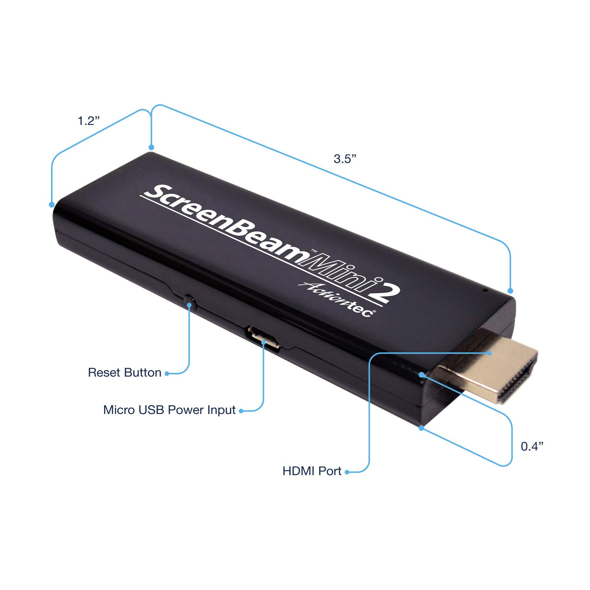 Wireless Display Adapter with Miracast, HDMI Connector S233