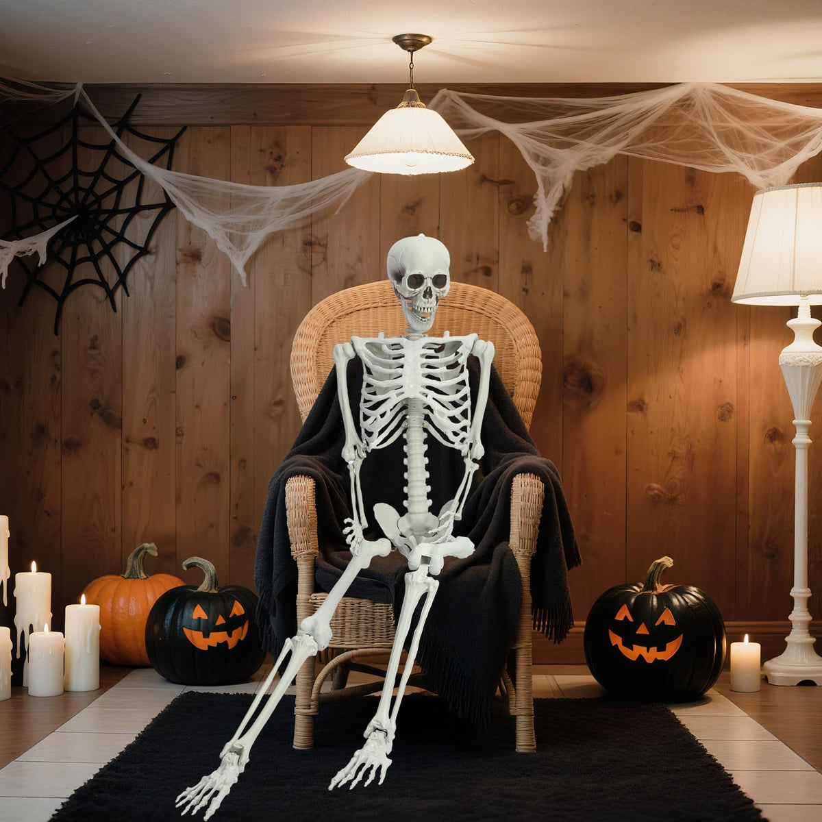5.4FT Posable Life Size Skeleton U336