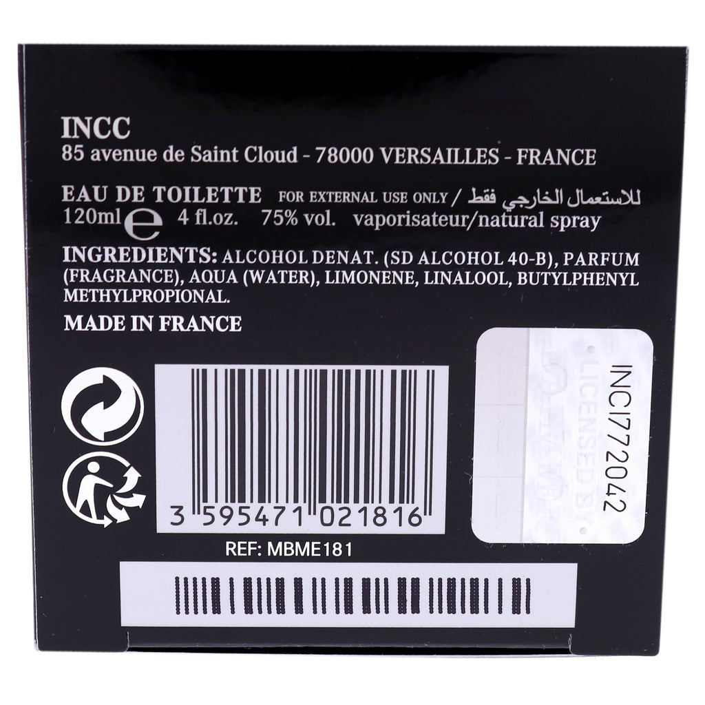 Silver Woody Scent Cologne 4 oz EDT Spray N2282