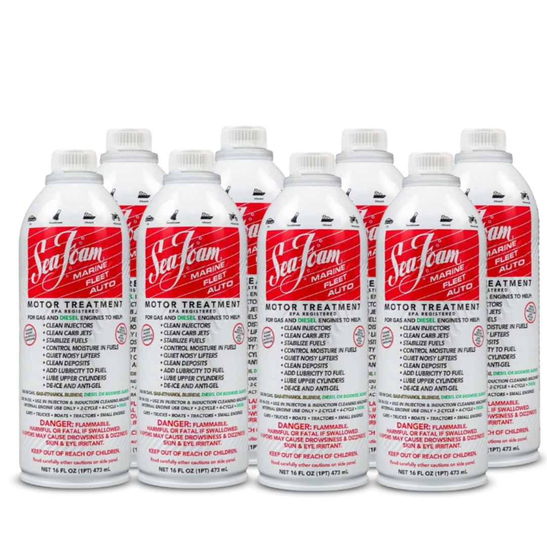 8 x 16 oz Fuel System Cleaner & Gas Diesel Additive H945937