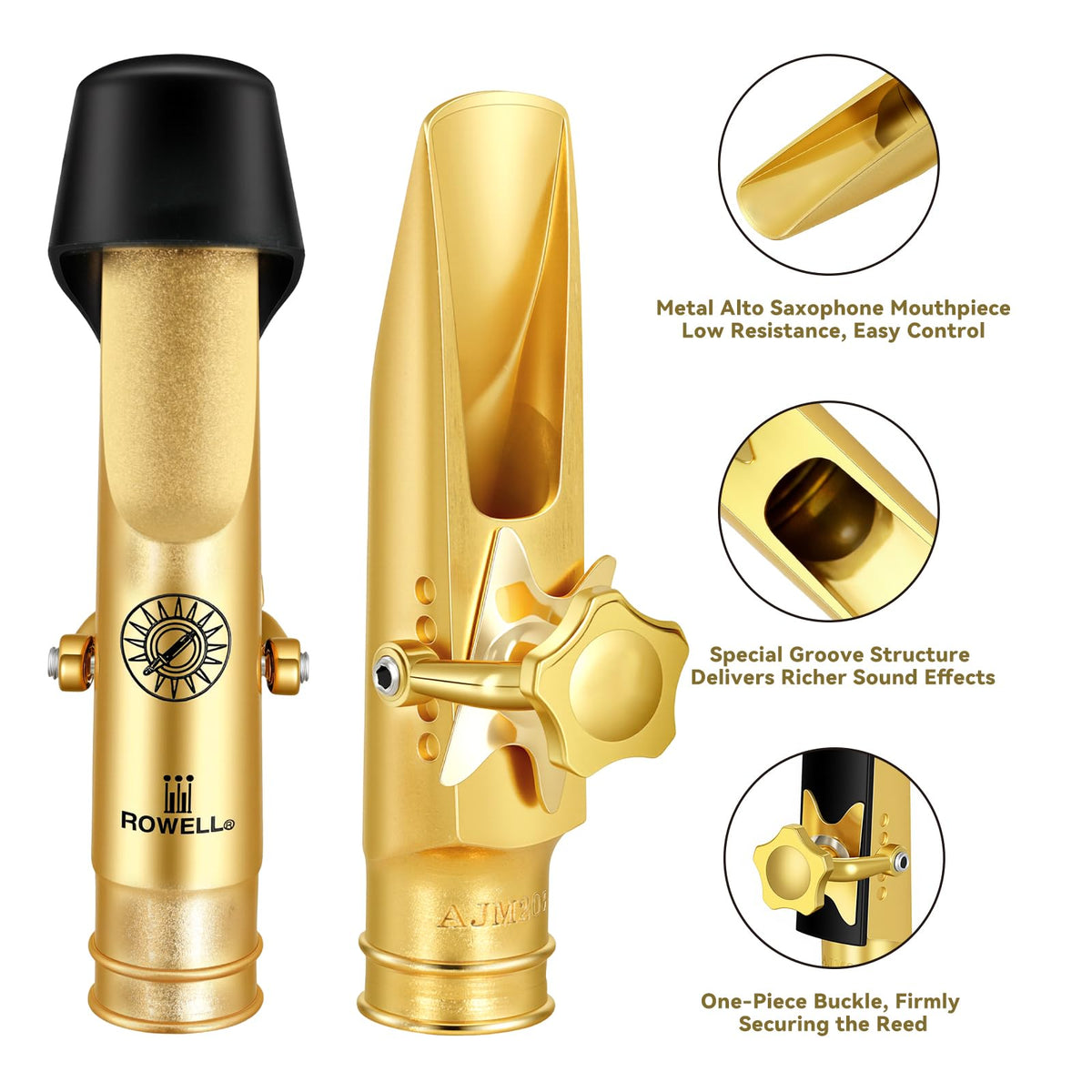 Alto Saxophone Metal Mouthpiece S204639