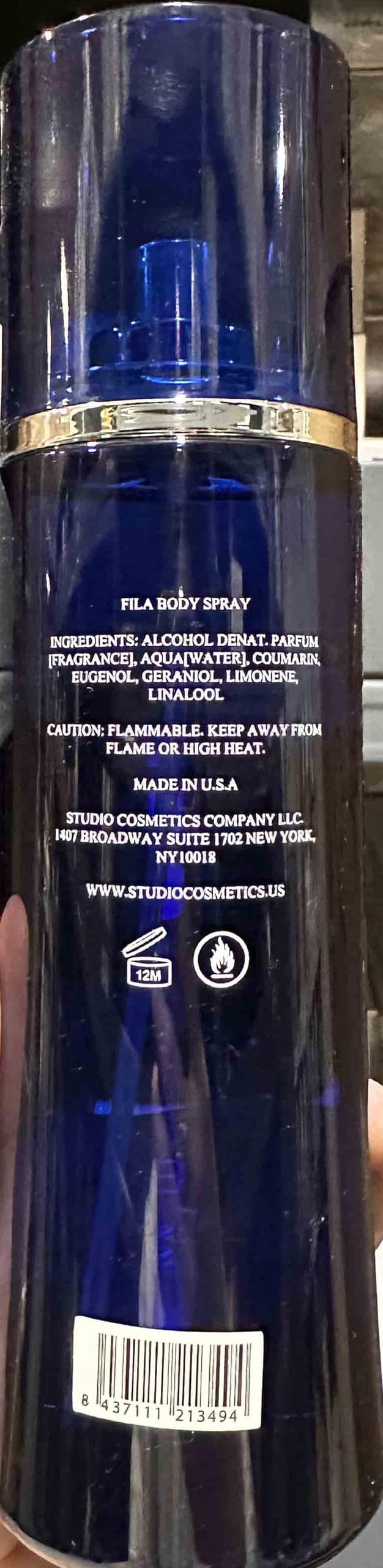 Body Spray for Men 8.4 oz V2202
